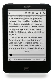 tolino eBook Leseeinstellungen