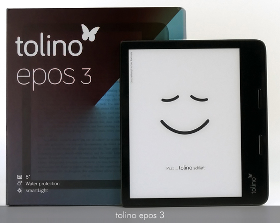 Der neue tolino epos 3 - Zubehoer Reader Test und Erfahrungen & eBook erste –